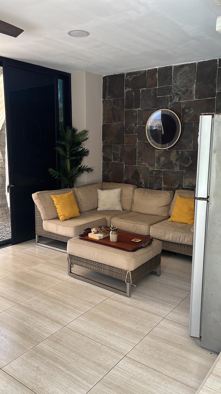 Kitchen & Living Room at House of Grace beachfront property